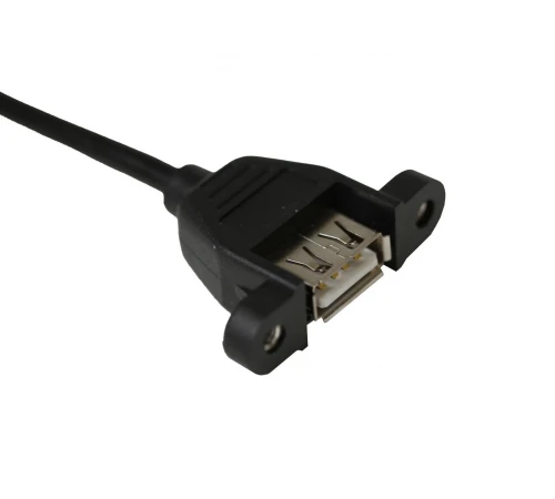 Panel Tipi Dişi + Erkek USB Kablo 30 cm