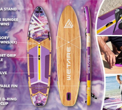 WETARE CORAL QUEEN PURPLE SUP